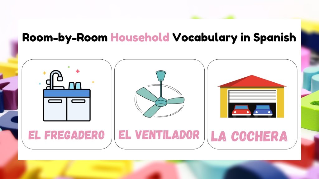 Room-by-Room Breakdown of Household Vocabulary in Spanish