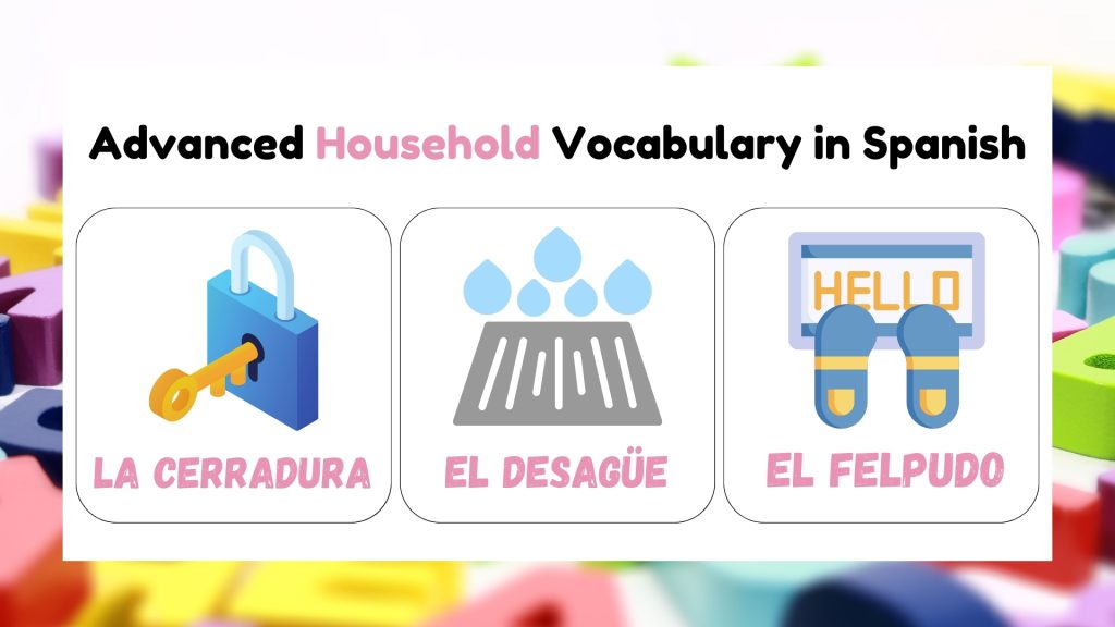 Advanced Household Vocabulary in Spanish